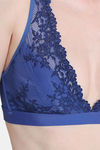 Wacoal Single Layered 3/4Th Coverage Lace Bra - Dark Blue — thumbnail 6